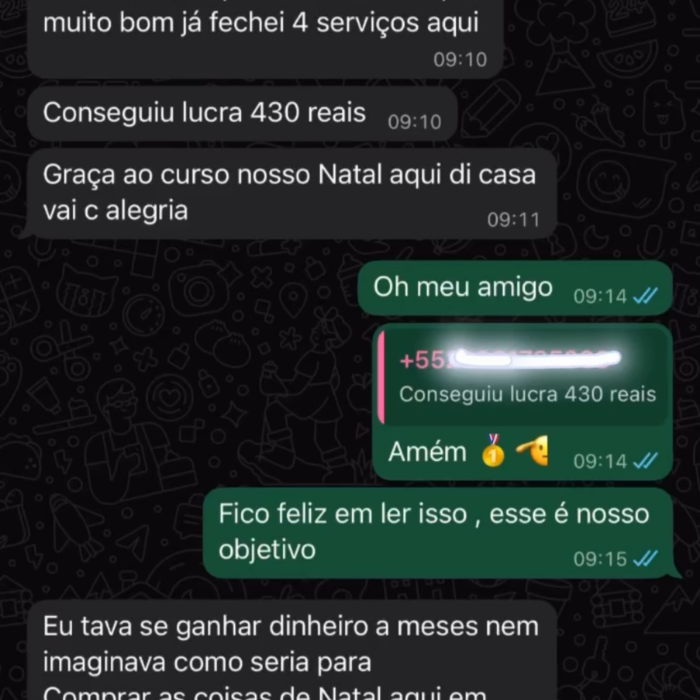 Depoimento de aluno 3