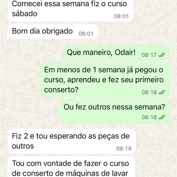 Depoimento de aluno 4